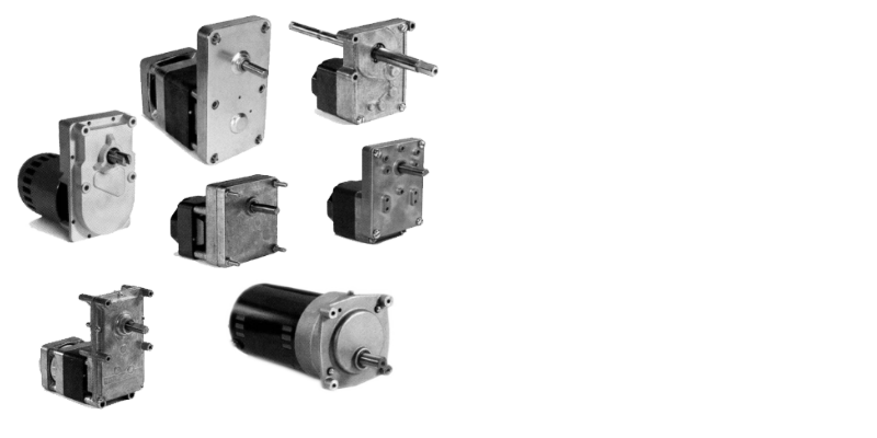 Molon parallel shaft spur gearhead stepper assembly