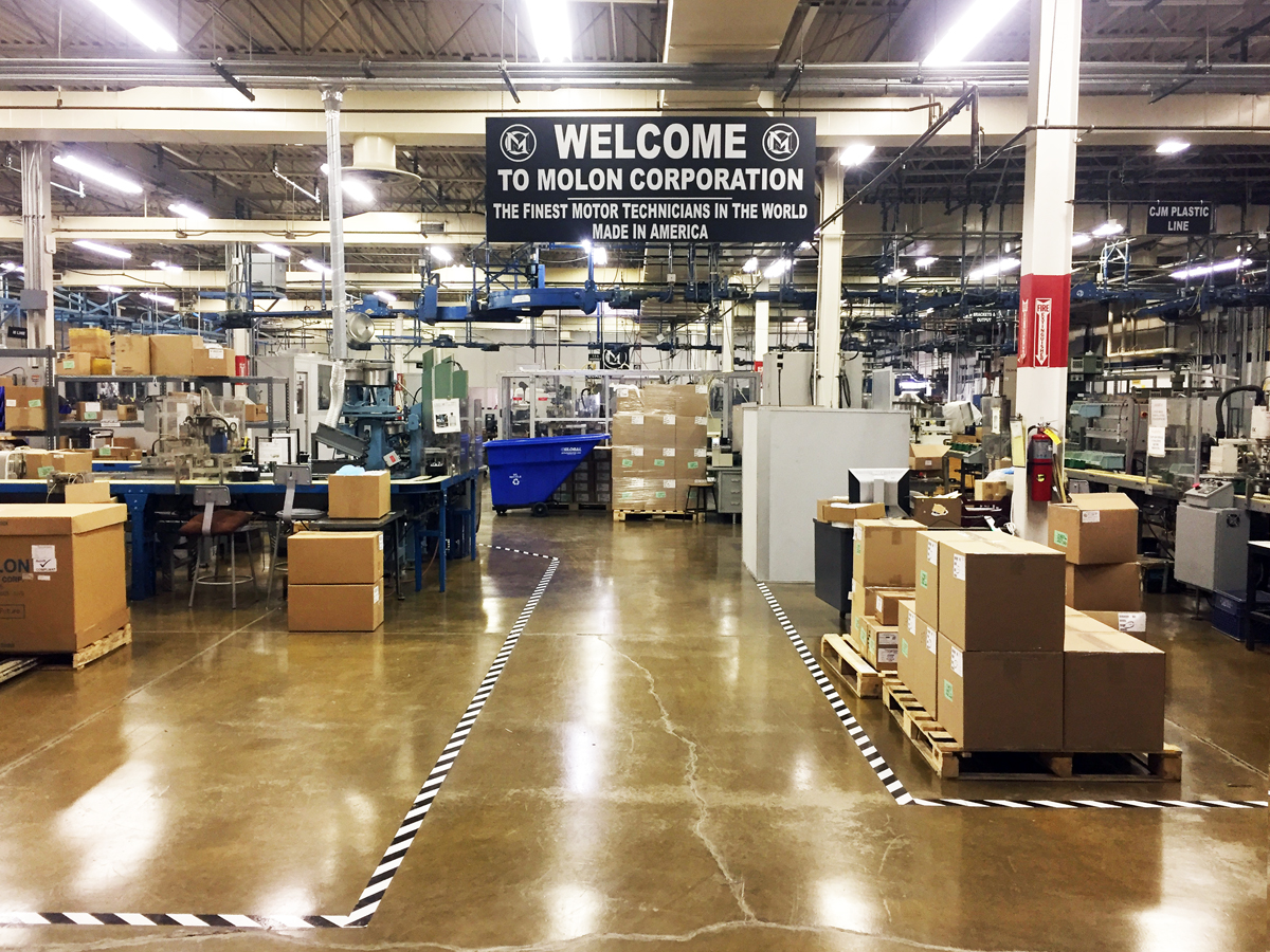 Custom linear actuator precision stepper motors manufactured in US plant